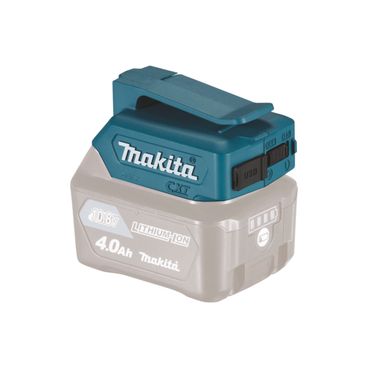 Makita Akku USB Adapter DEAADP06 für 10,8 + 12V Akkus Makita Akku USB Adapter DEAADP06 für 10,8 + 12V Akkus