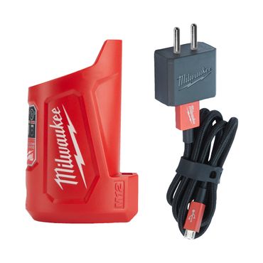 Milwaukee Akku Adapter und USB Ladegerät M12 TC TRAVEL CHARGER | POWERBANK