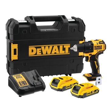 DeWALT Akku-Bohrschrauber DCD708D2T 18 V,  2x 2,0 Ah und Ladegerät in TSTAK