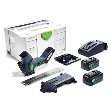 Festool Akku-Dämmstoffsäge ISC 240 Li mit 2x 5,2 Ah Akku + Lader im SYSTAINER SYS 3