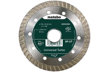 Metabo Diamanttrennscheibe 125x22,23mm, "SP-UT", Universal Turbo "SP" (628552000)
