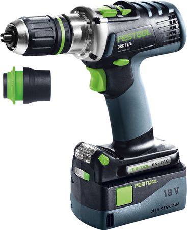 Festool Akku-Bohrschrauber DRC 18/4 5,2/4,0 I-Plus-SCA QUADRIVE