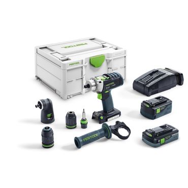 Festool Akku-Schlagbohrschrauber PDC 18/4 mit 2x Akku QUADRIVE im Systainer
