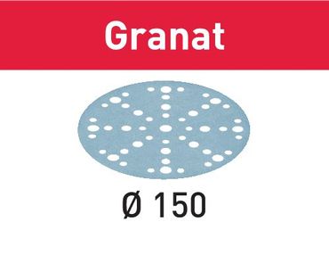 Festool Schleifscheibe STF D150/48 P500 GR/100 Granat - 100 Stück