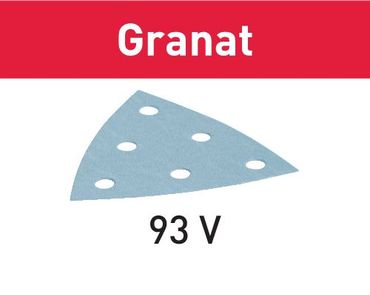 Festool Schleifblatt STF V93/6 P100 GR/100 Granat - 100 Stück