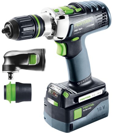 Festool Akku-Schlagbohrschrauber PDC 18/4 Li 5,2-Set-SCA QUADRIVE