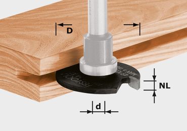 Festool Scheibennutfräser HW D40x4