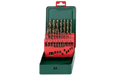 Metabo HSS-CO Bohrerkassette-SP, 19 teilig