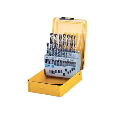 DeWalt Metallbohrer-Set HSS-G 19-teilig DIN 338 in Metall-Kassette