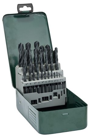 Bosch Metallbohrer-Set HSS-R 25-teilig 1 - 13 mm Metallkassette
