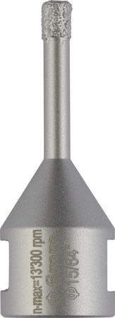 Bosch Diamanttrockenbohrer Dry Speed, 6 x 30 mm für Winkelschleifer