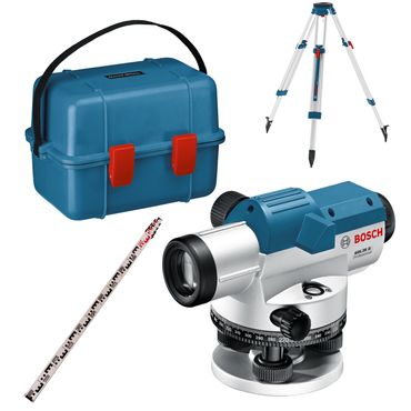 Bosch Nivelliergerät GOL 26G + BT160 + GR500