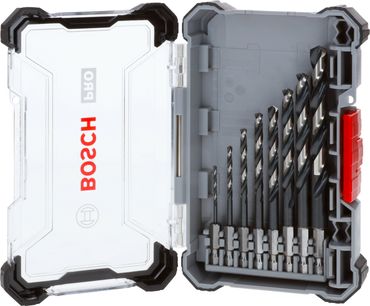 Bosch PRO Metal HSS-G Impact Spiralbohrer Set in Box, 8-tlg.