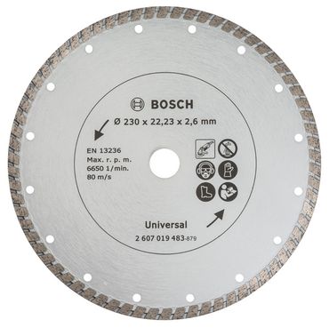Bosch Diamanttrennscheibe Turbo, Ø 230 mm