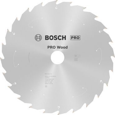 Bosch PRO Wood cordless Kreissägeblatt, 254 x 2,2 x 30 mm, T24