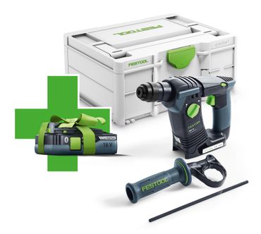 Festool Akku-Bohrhammer BHC 18 Basic mit 1x 4,0 Ah Akku im Systainer