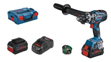 Bosch BITURBO Akku Bohrschrauber GSR 18V-150 C, CoMo,  2x ProCore 8,0 Ah und Ladegerät 