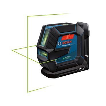 Bosch Linienlaser GLL 2-15 G mit Universalhalter LB 10 in Schutztasche