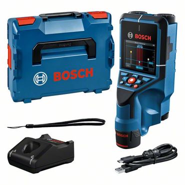 Bosch Ortungsgerät Wallscanner D-tect 200 C mit 1x 12V 2.0 Ah + Ladegerät