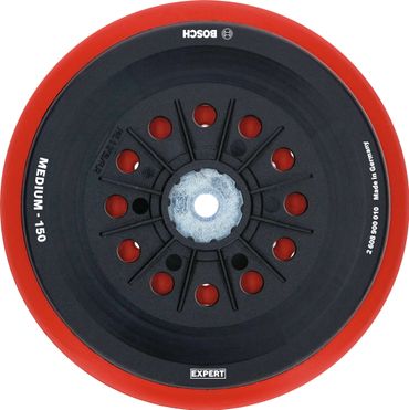 Bosch EXPERT Multi-Loch-Schleifteller für Bosch, 150 mm, mittel