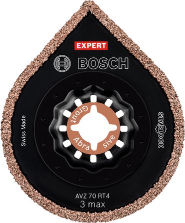 Bosch EXPERT 3 max AVZ 70 RT4 Platte zum Entfernen von Fugen