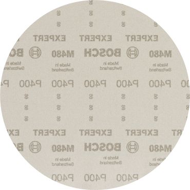 Bosch EXPERT M480 Schleifnetz für Trockenbauschleifer, 225 mm, G 400, 25 Stück