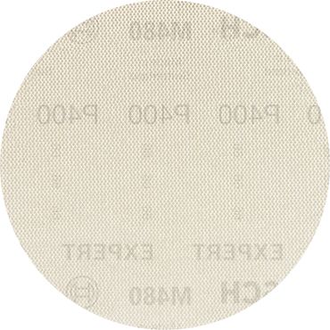 Bosch EXPERT M480 Schleifnetz für Exzenterschleifer, 125 mm, G 400, 50 Stück