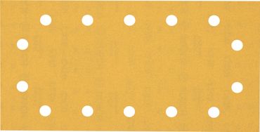 Bosch EXPERT C470 Schleifpapier mit 14 Löchern für Schwingschleifer, 115 x 230 mm, G 240, 50 Stück