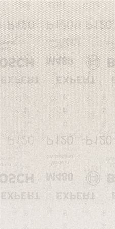 Bosch EXPERT M480 Schleifnetz für Schwingschleifer, 115 x 230 mm, G 120, 10 Stück