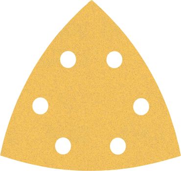 Bosch EXPERT C470 Schleifpapier für Deltaschleifer, 93 mm, G 120, 5 Stück