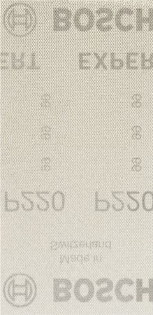 Bosch EXPERT M480 Schleifnetz für Schwingschleifer, 93 x 186 mm, G 220, 50 Stück