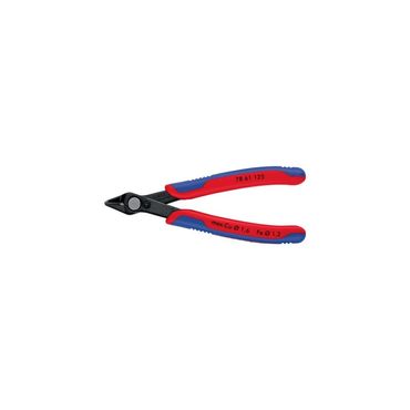 Knipex Elektronikseitenschneider Super-Knips® Länge 125 mm Form 6 Facette nein brüniert