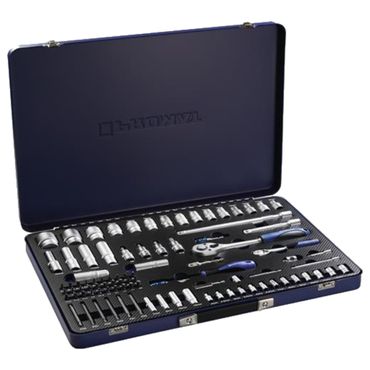 Promat Steckschlüsselsatz 91-teilig 1/4 + 1/2 " Schlüsselweiten 4-32 mm Promat Steckschlüsselsatz 91-teilig 1/4 + 1/2 " Schlüsselweiten 4-32 mm