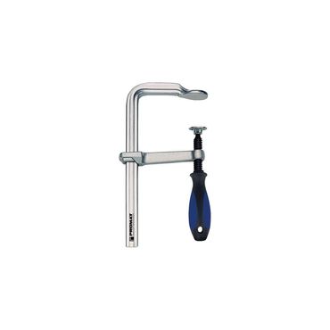 Ganzstahlschraubzwinge Spannweite 200 mm Ausladung 100 mm 3-K-Griff