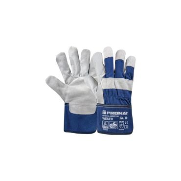 Handschuhe Weser Größe 10 blau EN 388 PSA-Kategorie II