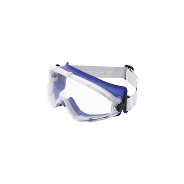 Vollsichtschutzbrille DAYLIGHT TOP EN 166 Rahmen blau, Scheibe klar Polycarbonat