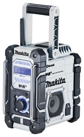 Makita Akku-Baustellenradio DMR112 Sonderedition weiß ohne Akku ohne Lader