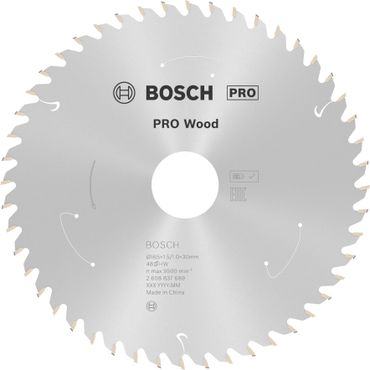 Bosch PRO Wood cordless Kreissägeblatt, 165 x 1,5 x 30 mm, T48