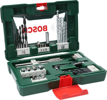 Bosch V-Line Bohrer- und Bit-Set mit Winkelschrauber 41-tlg.