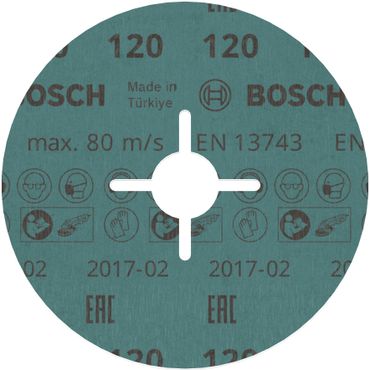 Bosch PRO R780 Fiberscheibe, 125 mm, G125