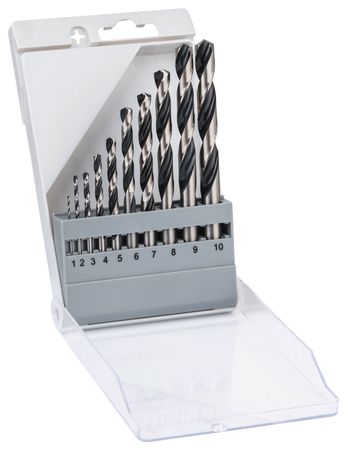 http://media.bosch-pt.com/ac/highres/2608577348_bo_pro_u_a_1_1295645.jpg Bosch HSS-Spiralbohrer PointTeQ, 10-teiliges Set
