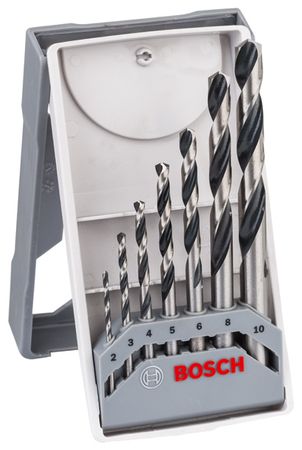 http://web102.s79.goserver.host/Gotools_Apl/BOSCH/IMG-RD-257163-117.jpg Bosch HSS-Spiralbohrer PointTeQ, 7-teiliges Mini X-Line Set
