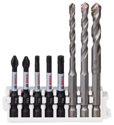 Bosch Hex-9 Ceramic 5, 6, 8 mm; ImpactControl Schrauberbit-Set