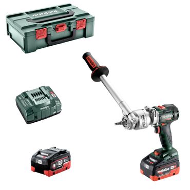 Metabo Akku-Bohrschrauber BS 18 LTX BL Q I mit 2x 5,5Ah Akku und Lader in metaBox