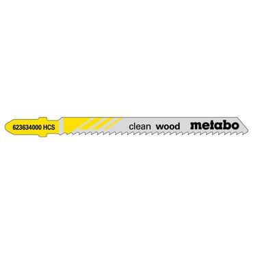 Metabo Stichsägeblätter "clean wood" 74/2,5 mm 100 Stk. 