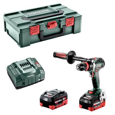 Metabo Akku-Bohrschrauber BS 18 LTX BL Q I mit 2x 5,5 Ah LiHD + Lader in metaBox