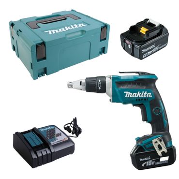 Makita Akku-Schnellbauschrauber 18V DFS452RTJ mit 2x 5,0 Ah + Lader in MACPAC