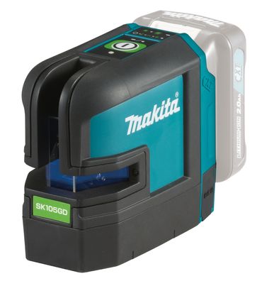 Laser lignes croisées Makita SK105GDZ 12V vert sans batterie sans chargeur dans le carton