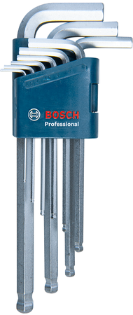 Bosch Stiftschlüssel-Set Innensechskant 9 tlg. Professional