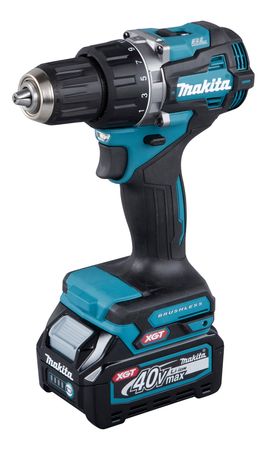 Makita Akku-Bohrschrauber DF002GA202, 40V max. mit 2x 2,0 Ah Akkus + Ladegerät im MAKPAC 2